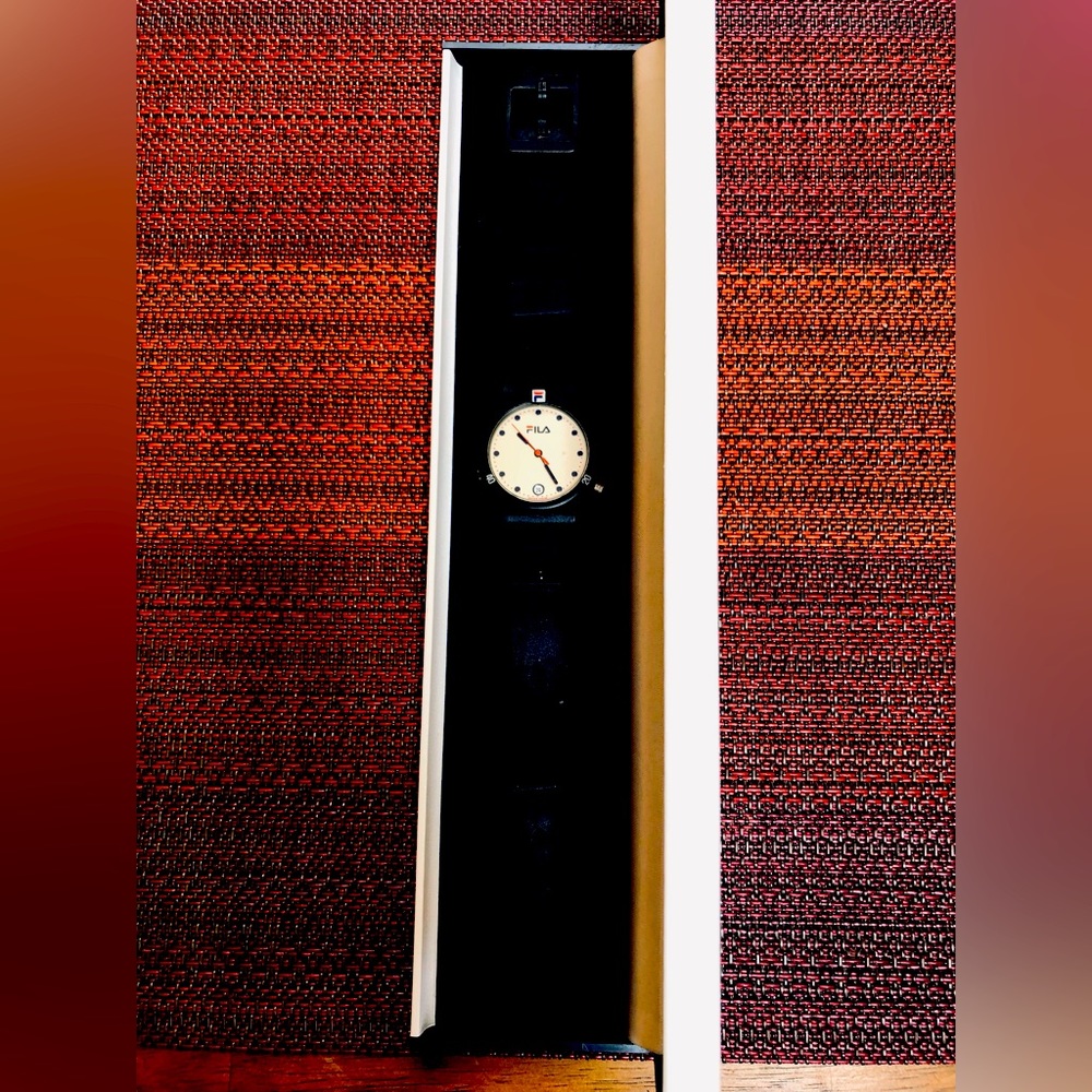 Vintage 1980s-1990s FILA Water Resistant Swiss Made Women’s’ Sports Watch